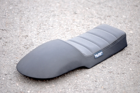 Cafe Racer Sitzbank schwarz, Twin Shock